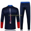 FC Bayern München Sweatshirts Anzüge Suit Quarter-zip 2021-22 Rot Blau Für Herren